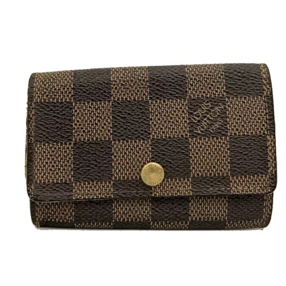 Louis Vuitton 6 Key Holder SLG Wallet Damier Ebene